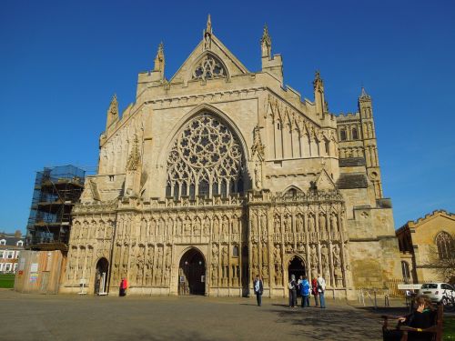 exeter england cathedrals