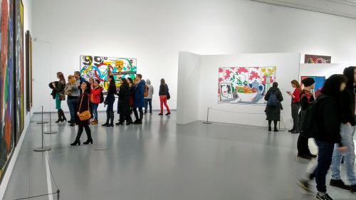 exhibition people