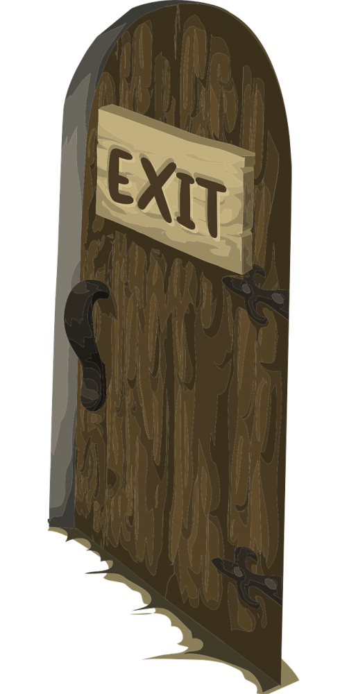 exit door doorway