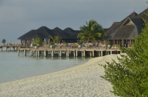 exotic white sands beach