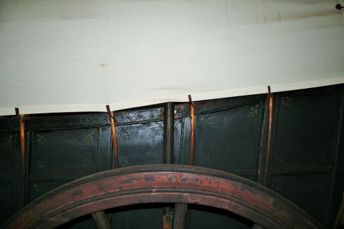 Exterior Of Horse Wagon