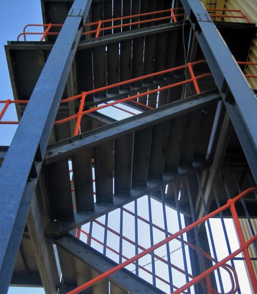 Exterior Stairs Of Control Tower