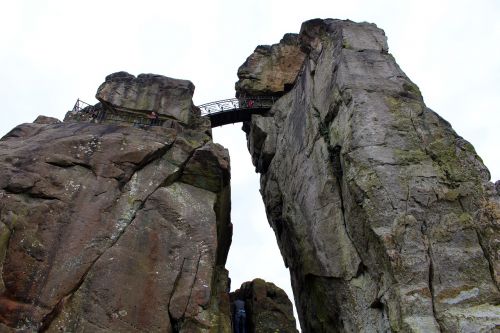 externsteine teutoburg forest rock