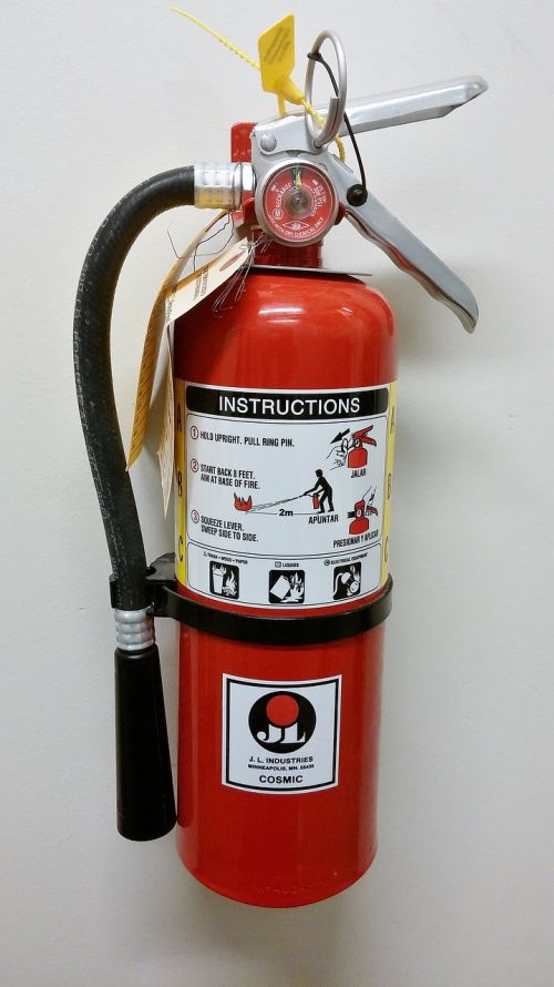 extinguisher fire-extinguisher fire-suppressor