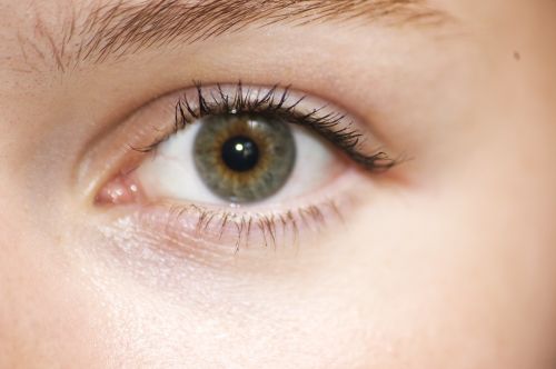 eye green girl