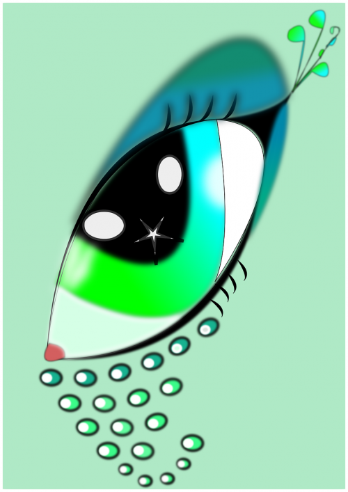 eye eye lids green