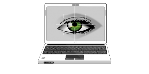 eye laptop computer