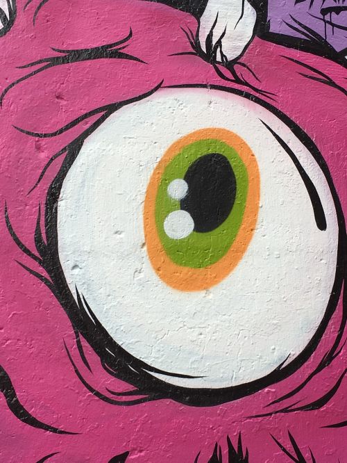 eye street art city