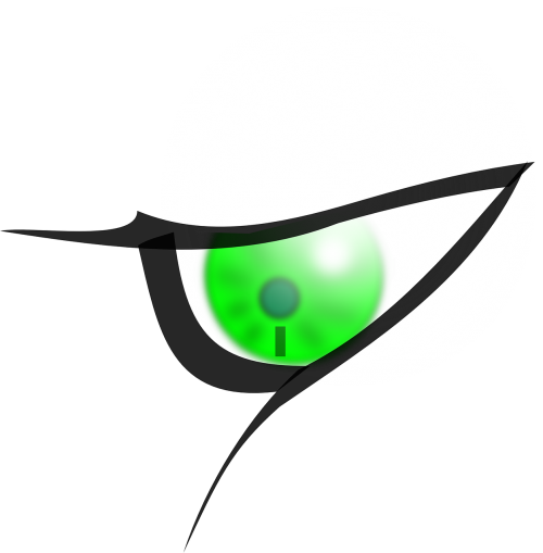 eye green lids