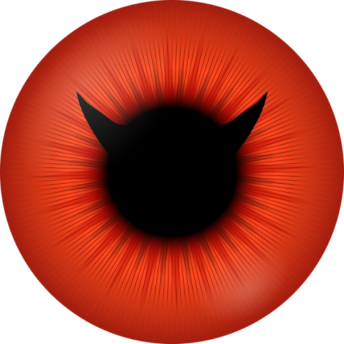 eye red circle