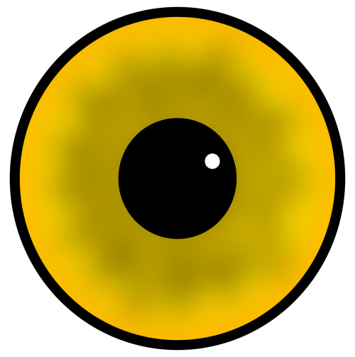 eye black yellow