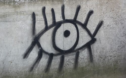 eye wall graffiti