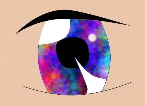 eye manga graphics