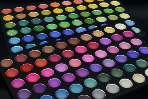 eye shadow cosmetics color palette