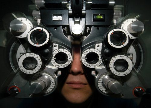 eyeglasses exam optometry