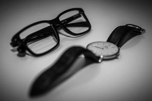 eyeglasses watch fashion