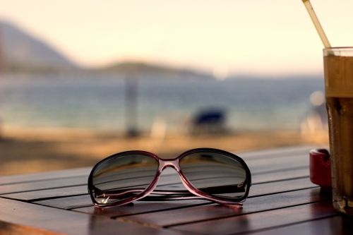 eyeglasses macro closeup