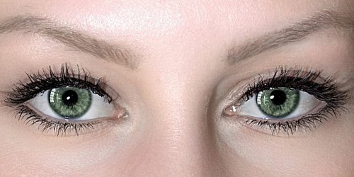 eyes  pair of eyes  green