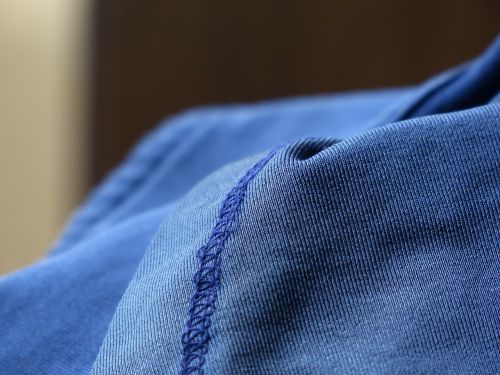 fabric tissue blue