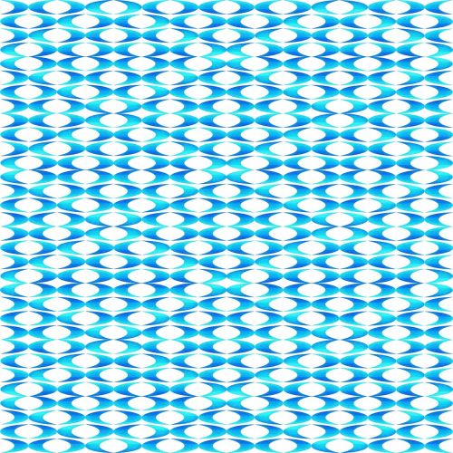 fabric geometric aqua