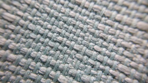 fabric blue grey macro