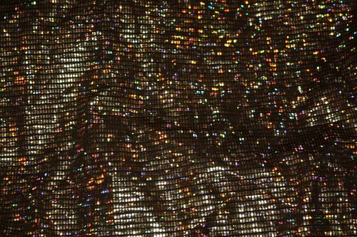 fabric  holographic  glitter