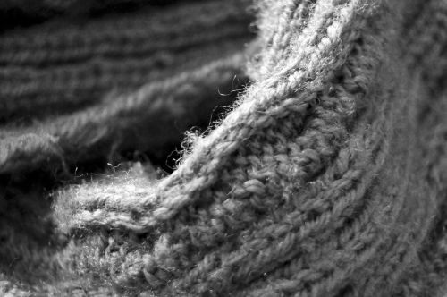 fabric knitting wool
