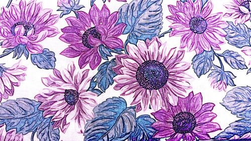 fabric flowers floral