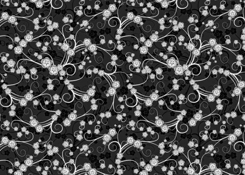 Fabric Floral Background 6