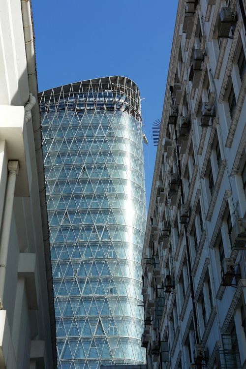 facade glass facade skyscraper
