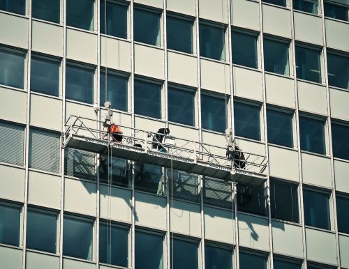 facade window window cleaner