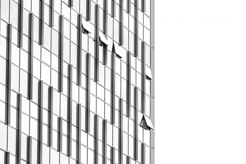 facade building abstract