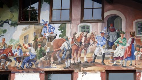 facade mural bavaria