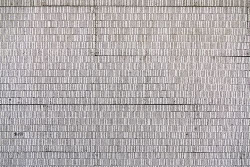 facade wall tiling weathered