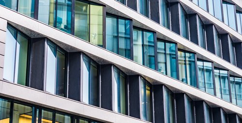 facade  glass  window