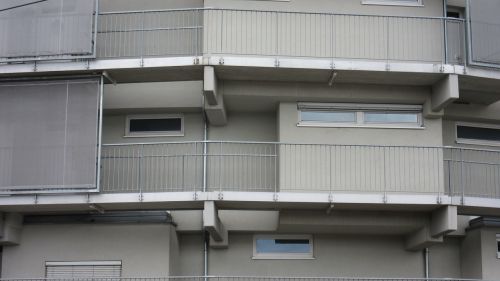 facade home balconies