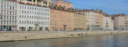 facades buildings lyon