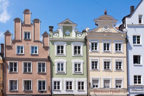 facades renaissance landshut