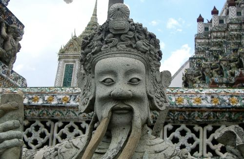 face temple mustache