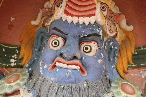 face temple art
