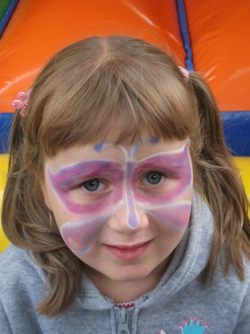 face child painting