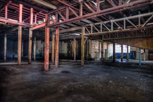 factory  empty  abandoned