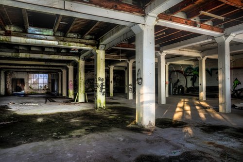 factory  empty  abandoned