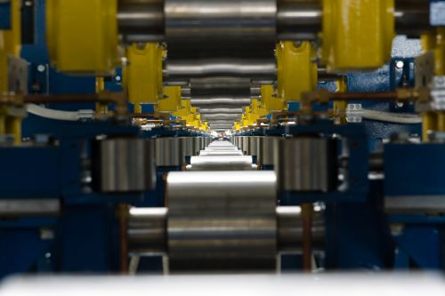 factory line roller rail