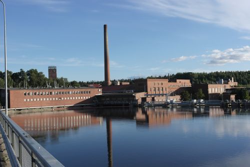 factory kuusankoski factory landscape