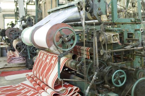 factory weaving machine