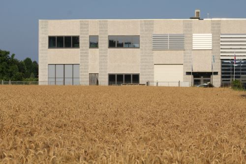 factory and campaign agriculture and industry wheat