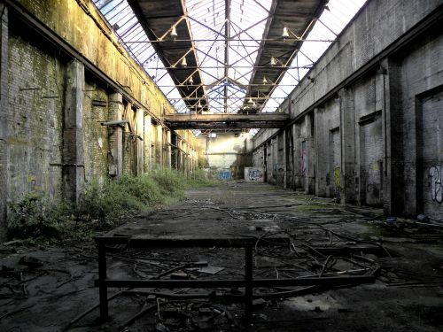 factory building factory hall