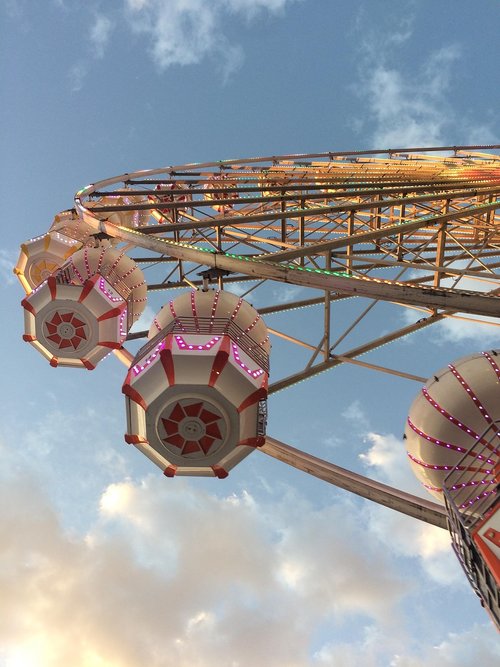 fair  wheel  ferris wheel