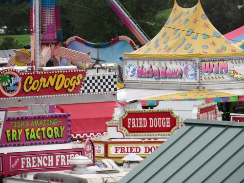 fair signs colorful